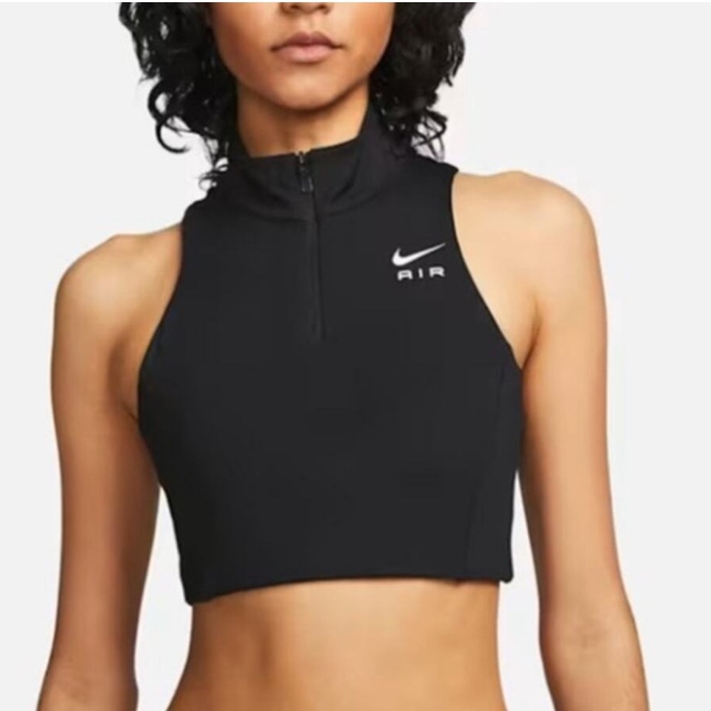 Nike | Cropped mock-neck vest